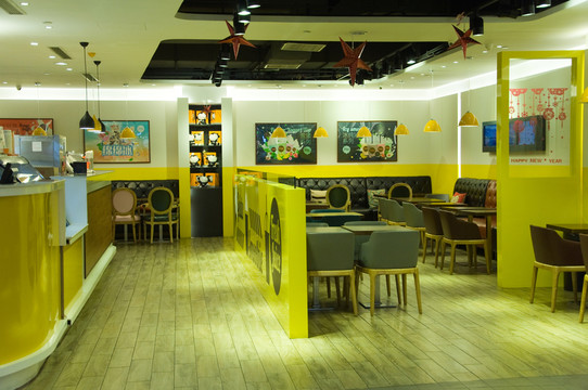 餐飲店內(nèi)部裝飾