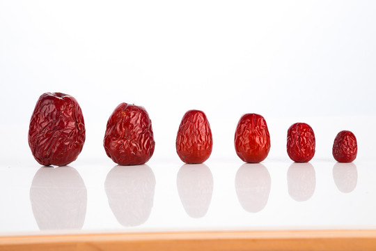 大棗紅棗大小尺寸對比