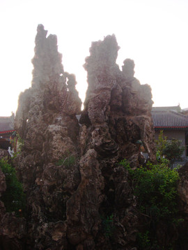 假山 園林 中式建筑 皇家園林