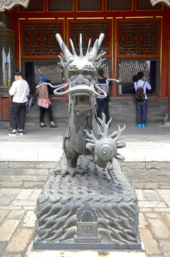 故宮銅雕龍