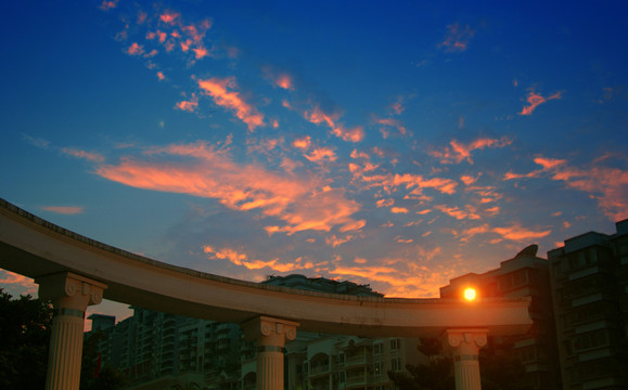 夕陽