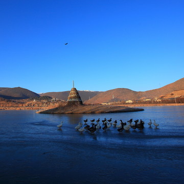 雪山冰湖麗江