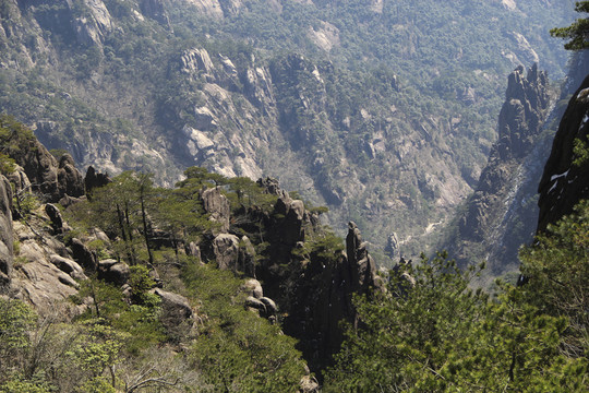 高山溝壑
