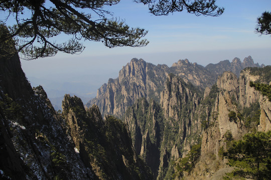 黃山云海山脈