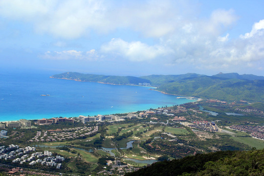 海南三亞全景