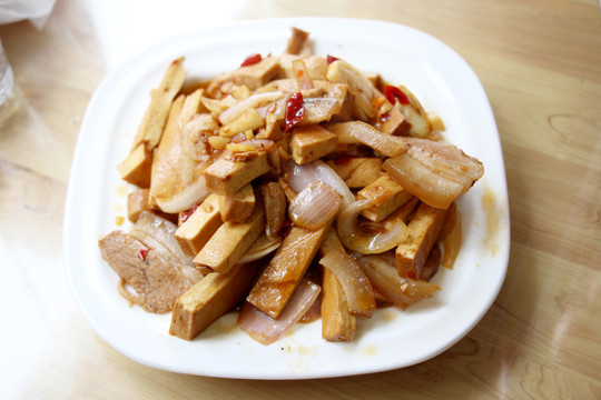 香干回鍋肉