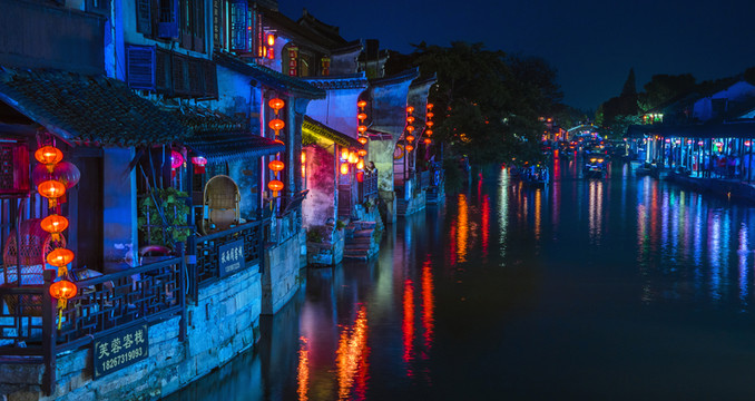 西塘之夜