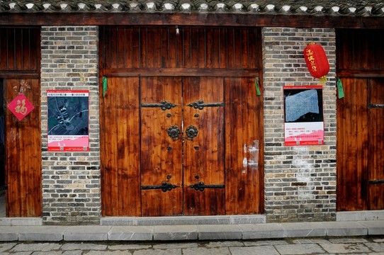 徽派建筑 木門