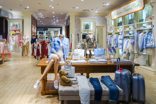 服裝店陳列
