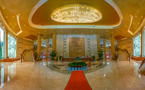 酒店大廳全景