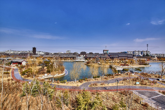 青州城市風光