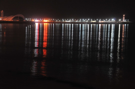 青島濱海夜色