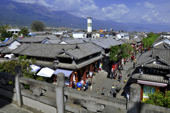 大理古城建筑風(fēng)光