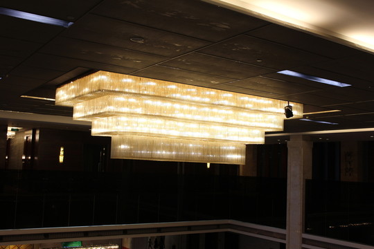 酒店 大堂 水晶燈