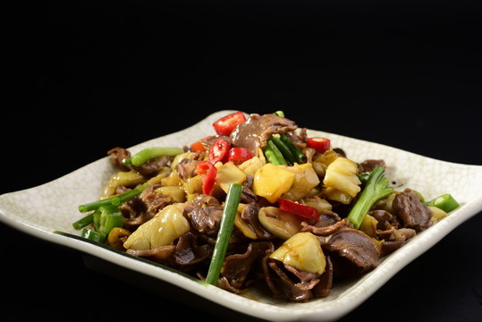 干黃瓜炒肉