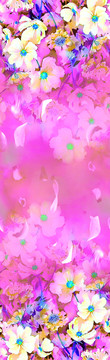 上下定位花 未分層