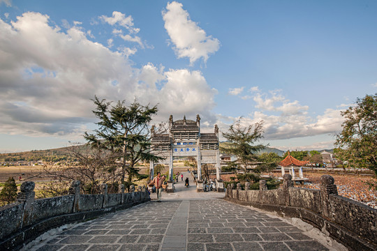 云南騰沖和順古鎮(zhèn)
