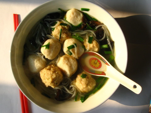 魚圓粉絲湯