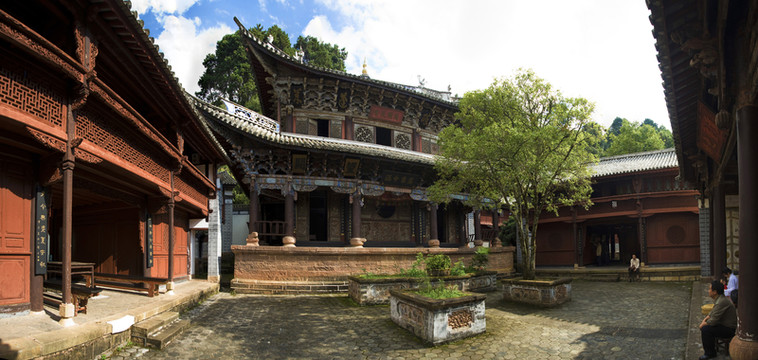 巍寶山長春洞明代古跡高清