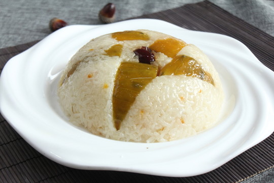 南瓜八寶飯