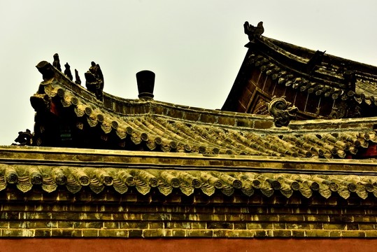 古建筑屋脊