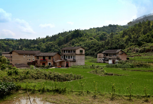 山間民居