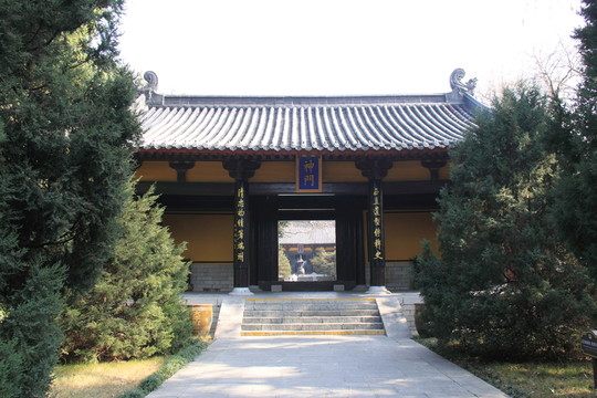 包公墓園神門