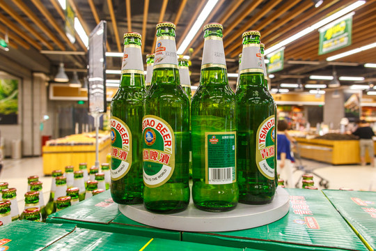 超市啤酒