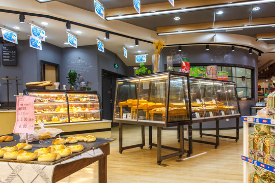 品牌面包店