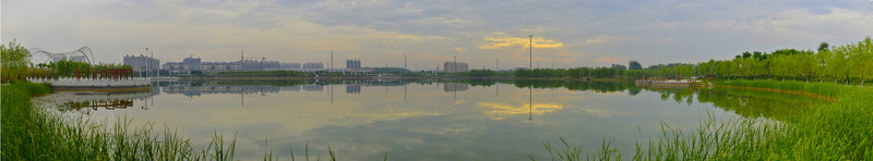 城市風(fēng)光 金水湖風(fēng)光