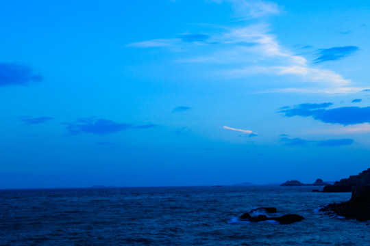 大海黃昏