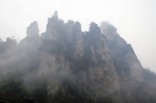 煙雨張家界
