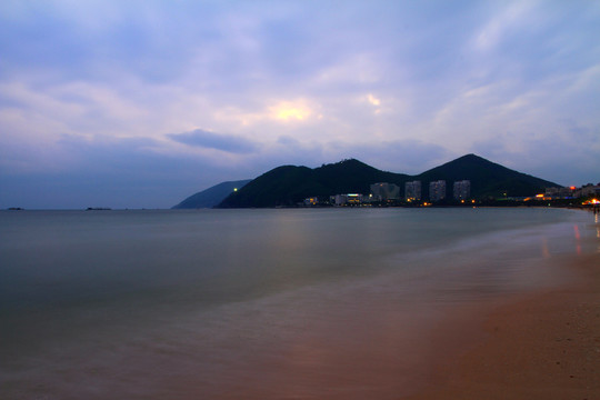 大東海海濱夜色
