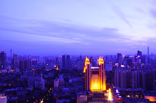 天津夜景