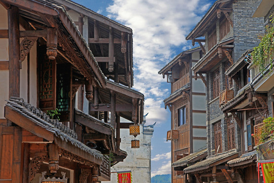 安居古鎮(zhèn)民居建筑
