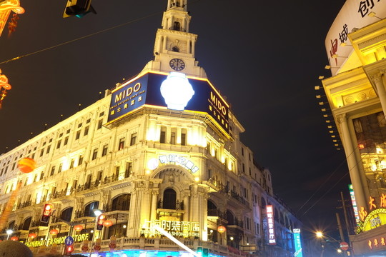 上海 人民廣場(chǎng) 夜景
