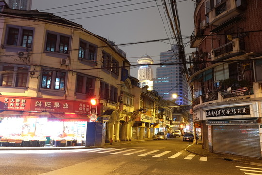 上海 人民廣場 夜景