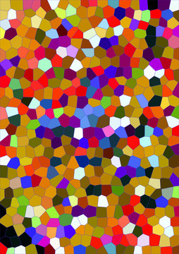 染色玻璃 背景底紋 無分層