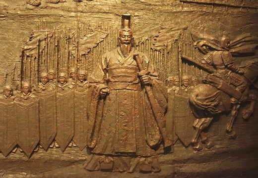 劉邦像 古代將軍