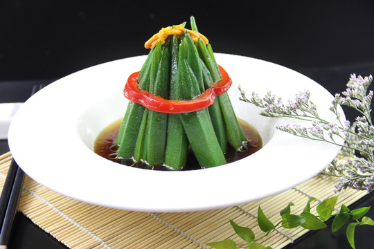 撈汁秋葵
