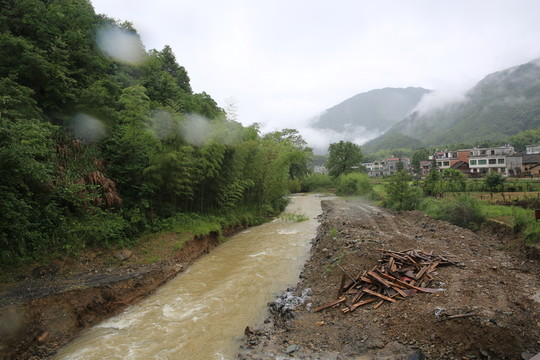 洪水 河流 漲水 汛期 防汛