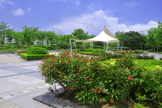 現(xiàn)代園林美景