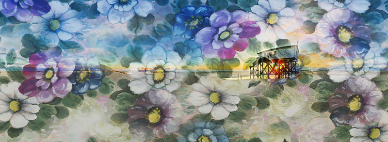 油畫花卉