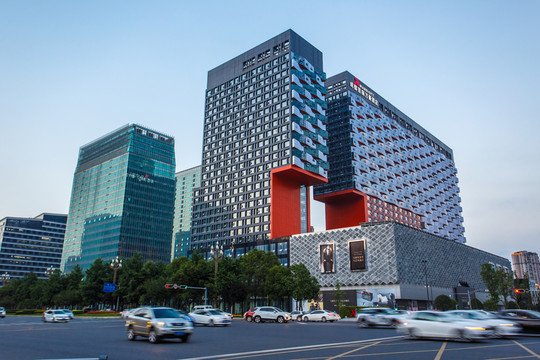 成都高新區(qū)街景