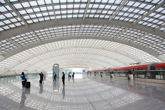 北京機(jī)場進(jìn)站口