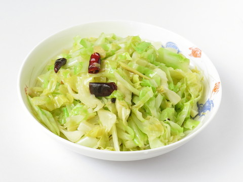 素炒卷心菜