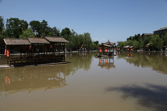 西安周至第一水街風(fēng)光