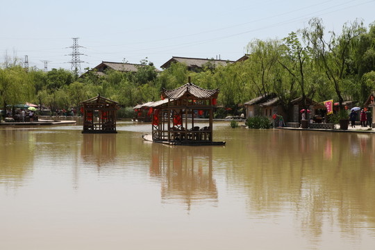 西安周至水街風(fēng)光