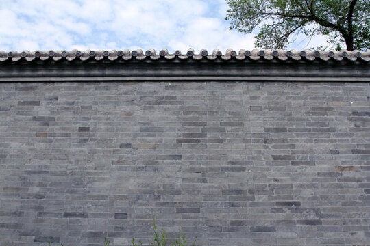 青磚墻 灰磚墻 磚縫 墻面