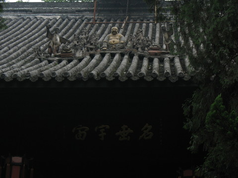 屋檐雕塑
